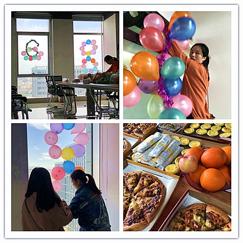 布置”喬遷慶祝會(huì )”