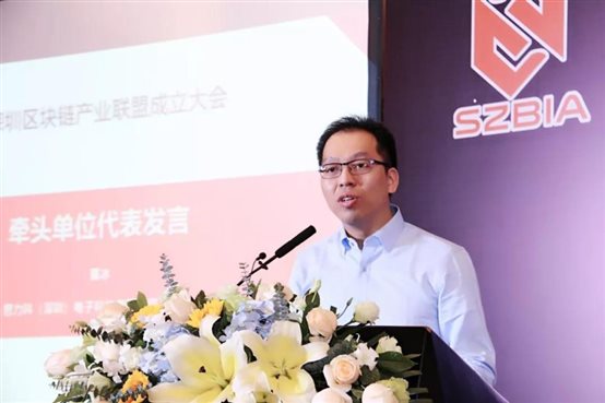 沃爾頓鏈技術(shù)支持方思力科董事長(cháng)莫冰發(fā)表致辭