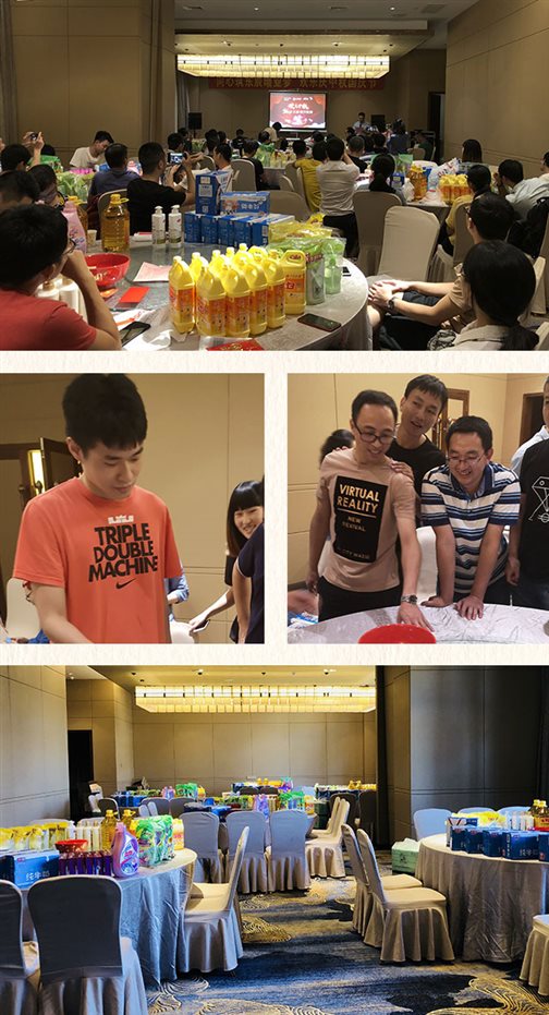 艾歐特科技在靈玲大酒店舉辦"慶同心筑東辰曦業(yè)夢(mèng),歡樂(lè )慶中秋國節"的活動(dòng)